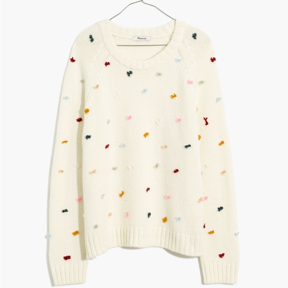 Madewell Rainbow Knot Pullover Sweater - XS